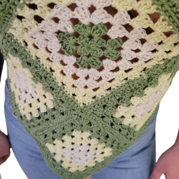 Granny square summer top - Picture 3 of 4